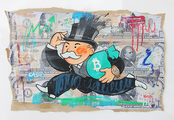 Monopoly Bitcoin Tasche
