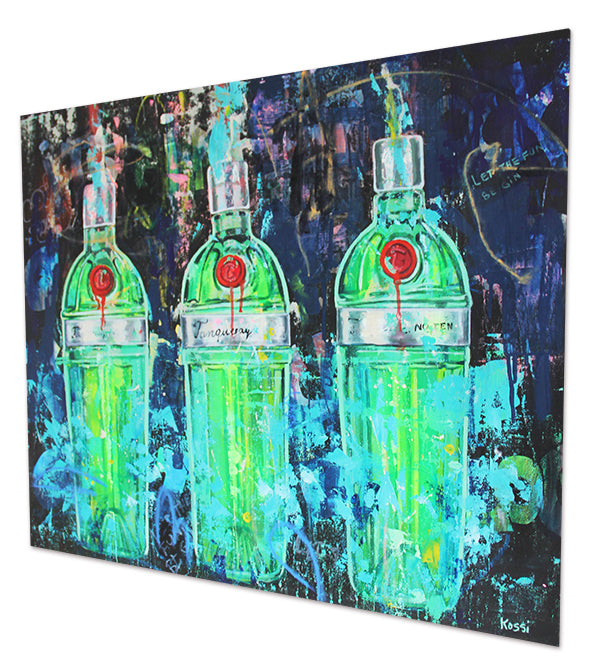 Drei Tanqueray Nr. 10
