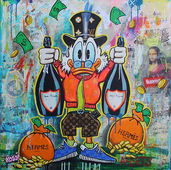 Scrooge McDuck Champagne Hermes