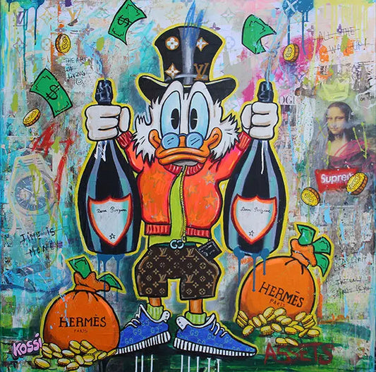 Scrooge McDuck Champagne Hermes