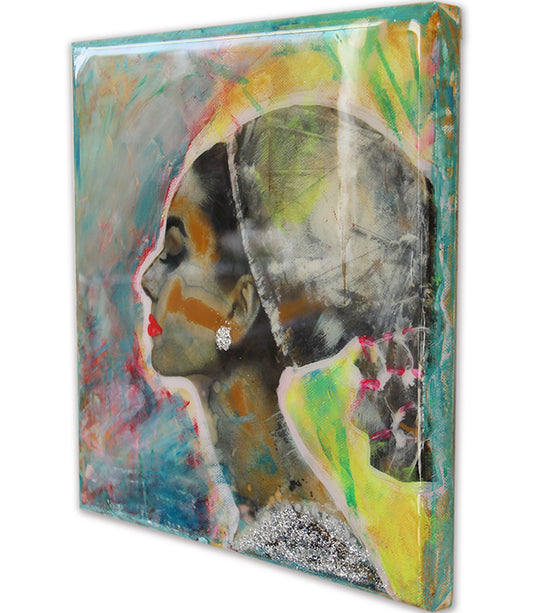 Audrey Silver Pastel